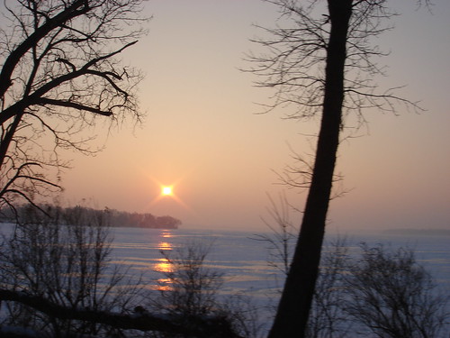 Frozen Morning on Lake Minnetonka