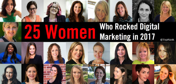 25 Women Who Rocked Digital Marketing 2017