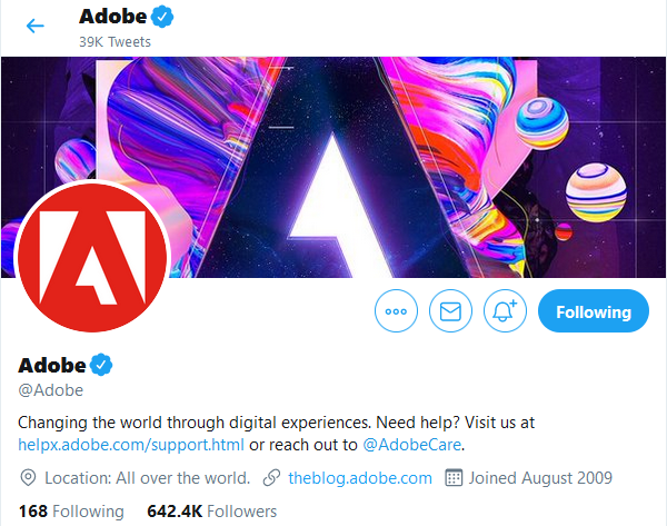 Adobe Twitter Image