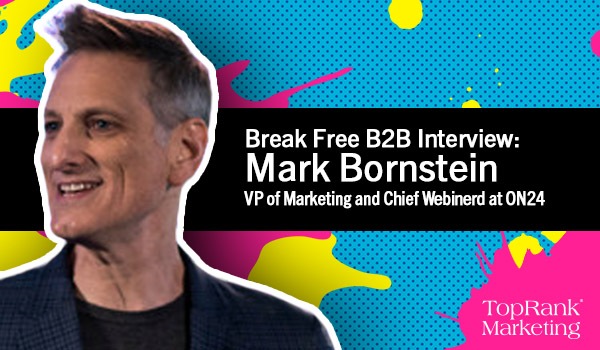 Break Free B2B Marketing Mark Bornstein Image