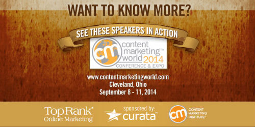 Content Marketing World 2014