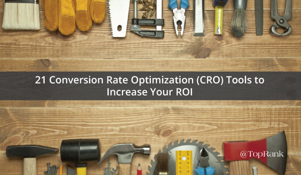Conversion Rate Optimization (CRO) Tools
