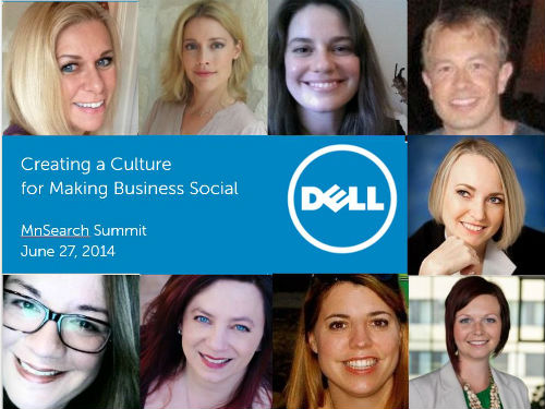 Creating a Culture for Making Business Social - Connie Bensen of Dell - #MNSummit