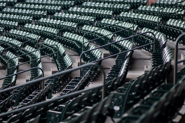 Empty Stadium Seats Image