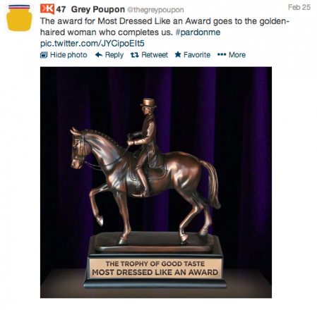 Grey Poupon Oscars