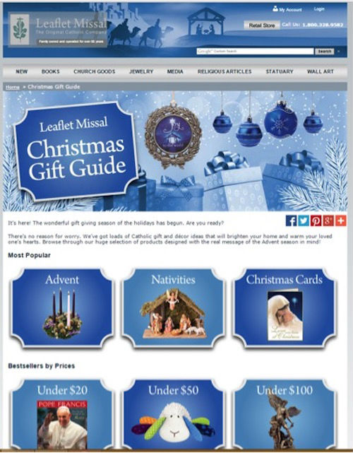 Leaflet Missal Holiday Gift Guide