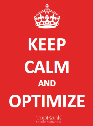 Win a copy of Optimize on TopRank's Facebook
