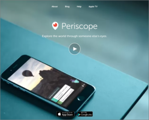 Periscope Live Video App for Twitter