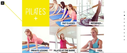 Mobile Content Example - Pilates