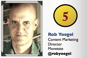 Rob Yoegel - Speaker- MarketingProfs B2B Marketing Forum
