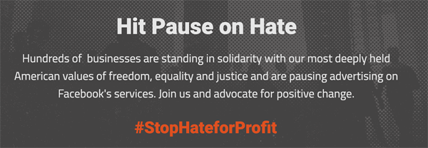 Stop Hate for Profit Image