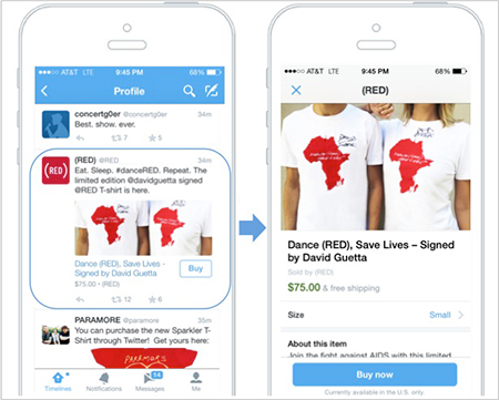 Twitter Adds Buy Button