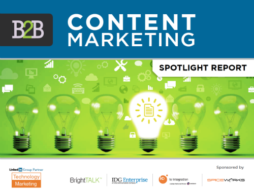 Technology Marketing: B2B Content Marketing Spotlight Report