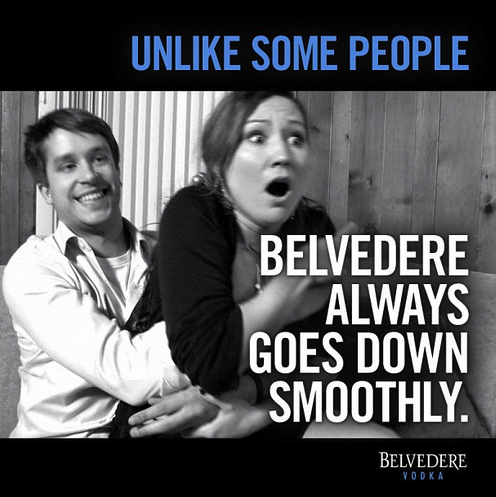 Belvedere's social campaign was horrifyingly wrong.