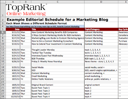 TopRank Editorial Calendar download