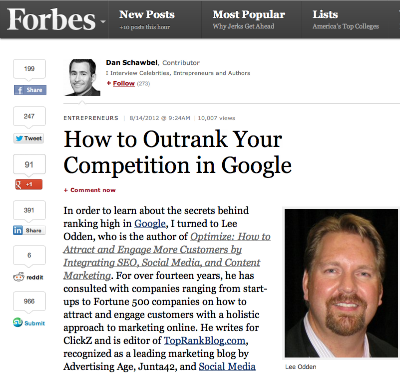 How to Outrank the Competition in Google - Forbes