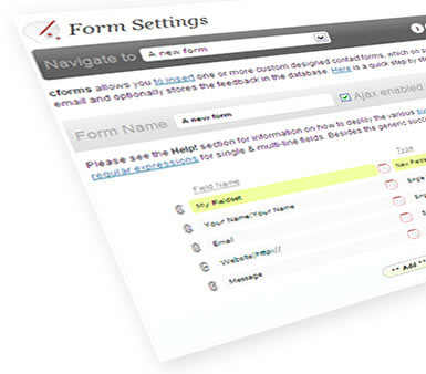 Forms with cforms