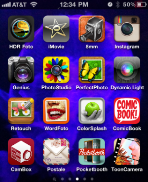 iPhone Apps Social Media Graphics