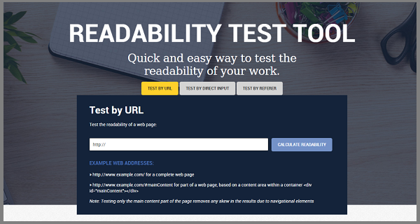 readability test