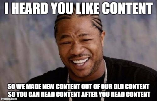 Xzibit Encourages Content Marketing Repurposing