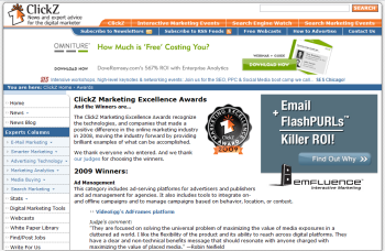 ClickZ Marketing Excellence Awards