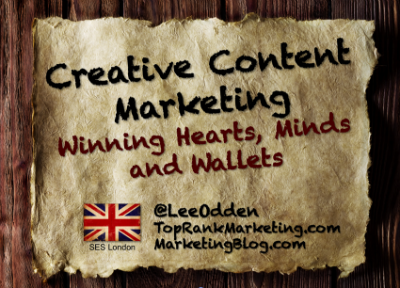 SES London 2013 Creative Content Marketing